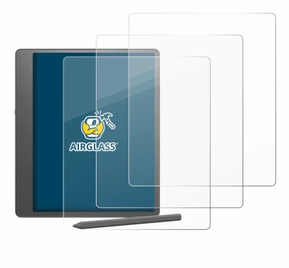 Immagine del dispositivo Amazon Kindle Scribe 2024 con un'ampia varietà di protezioni per lo schermo.