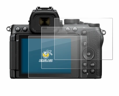 Immagine del dispositivo Nikon Z50 II con un'ampia varietà di protezioni per lo schermo.