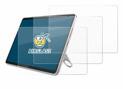 Immagine del dispositivo Lenovo Tab 10.1" con un'ampia varietà di protezioni per lo schermo.