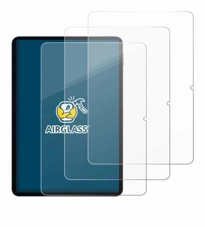 Immagine del dispositivo Xiaomi Pad 7 Pro con un'ampia varietà di protezioni per lo schermo.