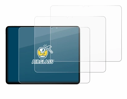 Immagine del dispositivo Apple iPad Air 13" M3 WiFi 2025 con un'ampia varietà di protezioni per lo schermo.