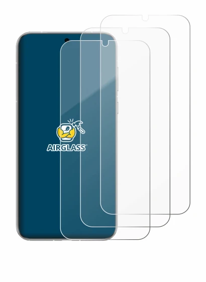 Immagine del dispositivo Huawei Pura 80 Pro con un'ampia varietà di protezioni per lo schermo.