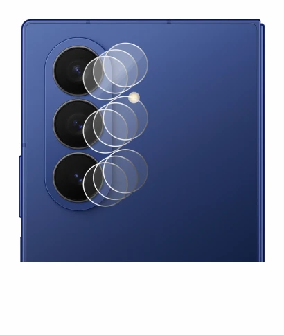 Immagine del dispositivo Samsung Galaxy Z Fold 7 (SOLO Fotocamera) con un'ampia varietà di protezioni per lo schermo.