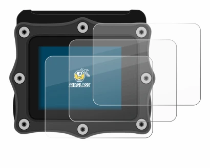 Immagine del dispositivo Shearwater Perdix 2 con un'ampia varietà di protezioni per lo schermo.