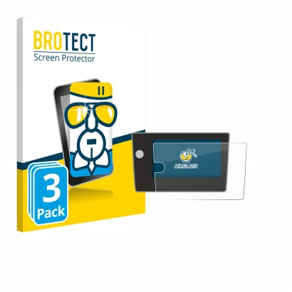 Parte frontale di una confezione del prodotto con il logo del marchio BROTECT. Accanto è raffigurato il dispositivo Volkswagen