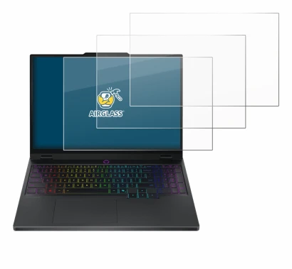 Immagine del dispositivo Lenovo Legion 5i Gen 10 15" con un'ampia varietà di protezioni per lo schermo.