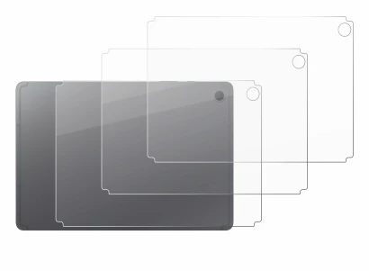 Immagine del dispositivo Samsung Galaxy Tab S10 Lite (Posteriore) con un'ampia varietà di protezioni per lo schermo.