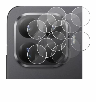 Immagine del dispositivo Xiaomi 15T Pro (SOLO Fotocamera) con un'ampia varietà di protezioni per lo schermo.