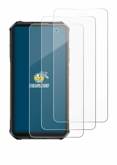Immagine del dispositivo Ulefone Armor X16 Pro con un'ampia varietà di protezioni per lo schermo.