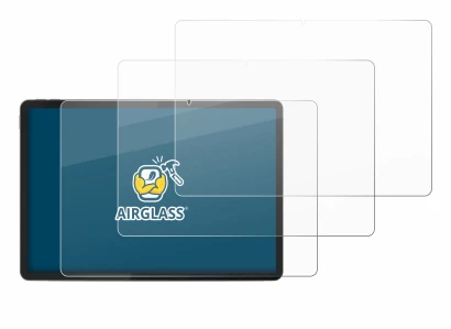 Immagine del dispositivo Lenovo Tab K11 (2a Gen.) con un'ampia varietà di protezioni per lo schermo.