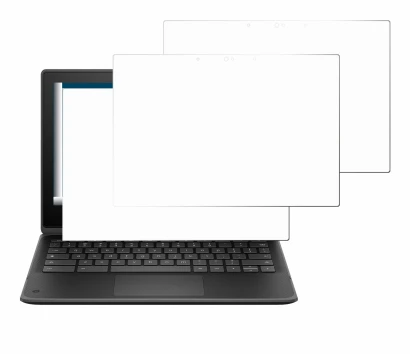 Immagine del dispositivo HP Fortis Flip G1i 11" con un'ampia varietà di protezioni per lo schermo.