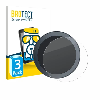 Parte frontale di una confezione del prodotto con il logo del marchio BROTECT. Accanto è raffigurato il dispositivo QJ Motor S