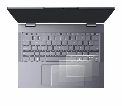 Immagine del dispositivo Lenovo IdeaPad 5 2-in-1 14" Touchpad con un'ampia varietà di protezioni per lo schermo.