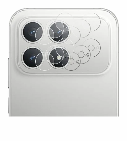 Immagine del dispositivo Xiaomi Poco F8 Pro (SOLO Fotocamera) con un'ampia varietà di protezioni per lo schermo.