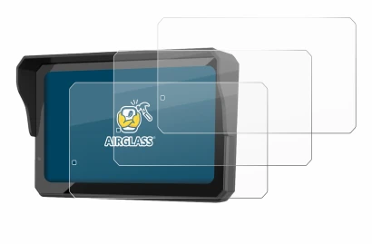 Immagine del dispositivo Carpuride W602S Pro con un'ampia varietà di protezioni per lo schermo.