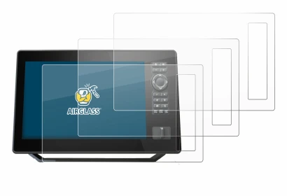 Immagine del dispositivo Humminbird Xplore 9 con un'ampia varietà di protezioni per lo schermo.