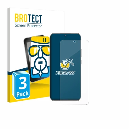 Parte frontale di una confezione del prodotto con il logo del marchio BROTECT. Accanto è raffigurato il dispositivo Huawei Nov