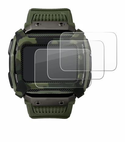 Immagine del dispositivo Timex Command Shock con un'ampia varietà di protezioni per lo schermo.