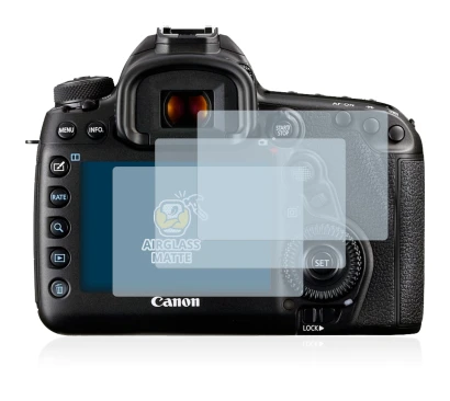 Immagine del dispositivo Canon EOS 5D Mark IV con un'ampia varietà di protezioni per lo schermo.