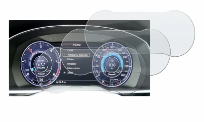 Immagine del dispositivo Volkswagen Tiguan 2017 Active Info Cockpit 12.3" con un'ampia varietà di protezioni per lo schermo.