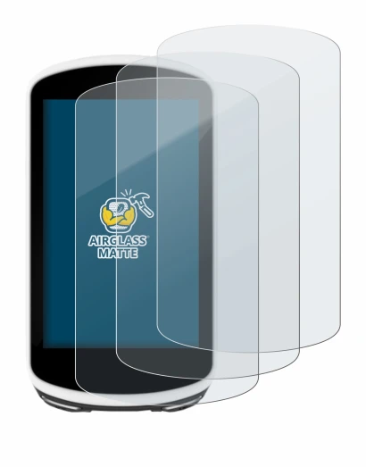 Immagine del dispositivo Garmin Edge 1030 con un'ampia varietà di protezioni per lo schermo.