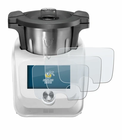 Immagine del dispositivo SilverCrest Monsieur Cuisine Connect con un'ampia varietà di protezioni per lo schermo.