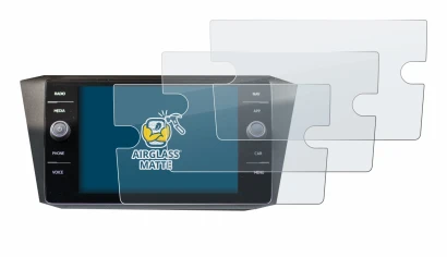 Immagine del dispositivo Volkswagen Tiguan Discover Media 8" 2017-2019 con un'ampia varietà di protezioni per lo schermo.