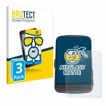 Parte frontale di una confezione del prodotto con il logo del marchio BROTECT. Accanto è raffigurato il dispositivo Wahoo Elem