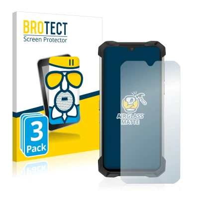 Parte frontale di una confezione del prodotto con il logo del marchio BROTECT. Accanto è raffigurato il dispositivo Doogee S88