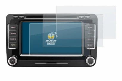 Immagine del dispositivo Volkswagen Eos 2011 RNS 510 6.5" con un'ampia varietà di protezioni per lo schermo.