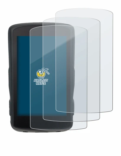 Immagine del dispositivo Hammerhead Karoo 2 con un'ampia varietà di protezioni per lo schermo.