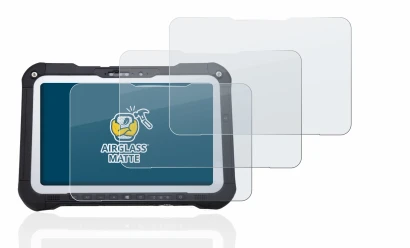 Immagine del dispositivo Panasonic Toughbook FZ-G2 con un'ampia varietà di protezioni per lo schermo.