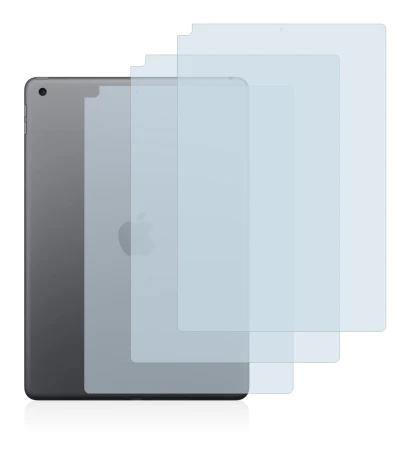 Immagine del dispositivo Apple iPad 10.2″ WiFi 2021 (9a. Gen., Posteriore) con un'ampia varietà di protezioni per lo schermo.