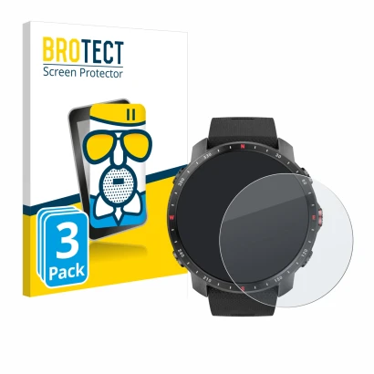 Parte frontale di una confezione del prodotto con il logo del marchio BROTECT. Accanto è raffigurato il dispositivo Polar Grit