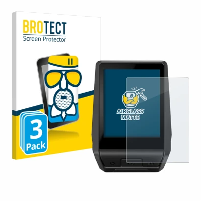 Parte frontale di una confezione del prodotto con il logo del marchio BROTECT. Accanto è raffigurato il dispositivo Bosch Nyon