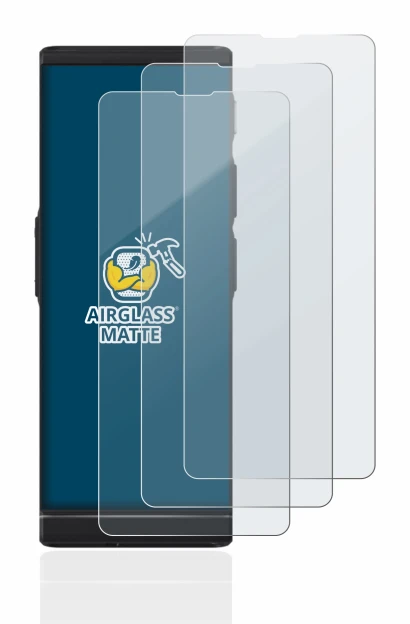 Immagine del dispositivo Vasco Translator V4 con un'ampia varietà di protezioni per lo schermo.