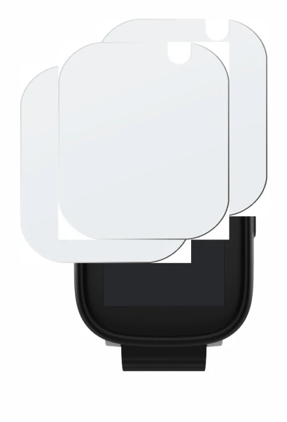 Immagine del dispositivo Xplora X6 Play 2022 (1a generación) con un'ampia varietà di protezioni per lo schermo.