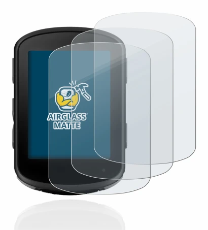 Immagine del dispositivo Garmin Edge 540 con un'ampia varietà di protezioni per lo schermo.