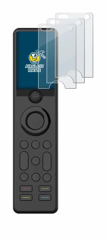Immagine del dispositivo Sofabaton X1 con un'ampia varietà di protezioni per lo schermo.
