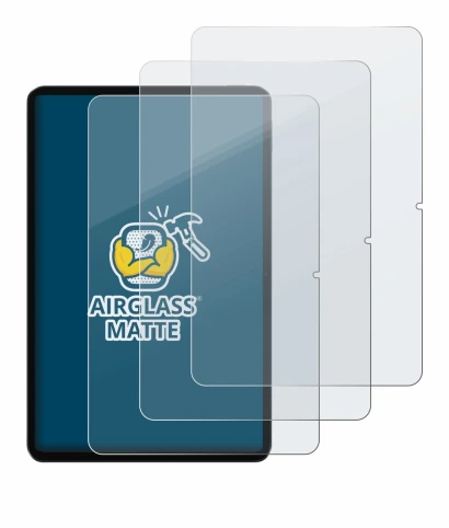 Immagine del dispositivo Xiaomi Pad 6 con un'ampia varietà di protezioni per lo schermo.