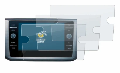 Immagine del dispositivo Volkswagen Passat B8 Discover Media 8" con un'ampia varietà di protezioni per lo schermo.