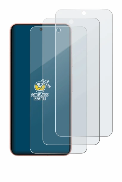 Immagine del dispositivo Google Pixel 8 (case-friendly) con un'ampia varietà di protezioni per lo schermo.