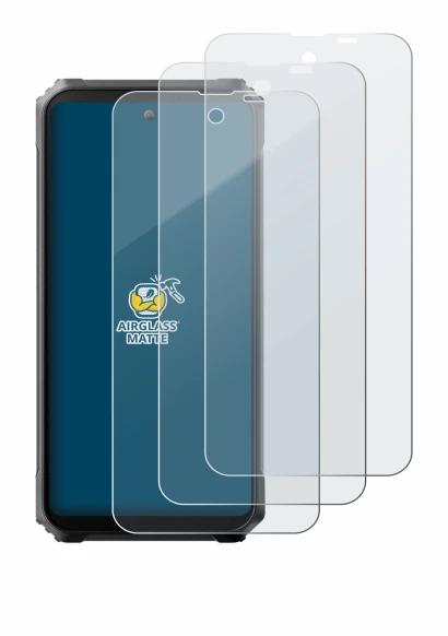 Immagine del dispositivo Blackview BL8000 5G con un'ampia varietà di protezioni per lo schermo.