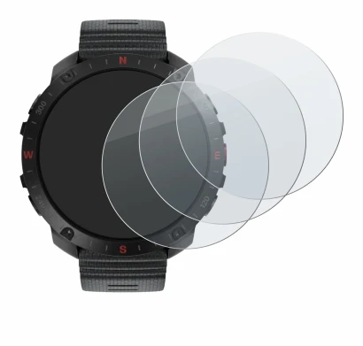 Immagine del dispositivo Polar Grit X2 Pro con un'ampia varietà di protezioni per lo schermo.