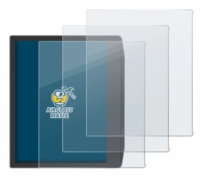 Immagine del dispositivo PocketBook Era Color con un'ampia varietà di protezioni per lo schermo.