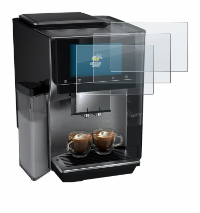 Immagine del dispositivo Siemens EQ700 con un'ampia varietà di protezioni per lo schermo.