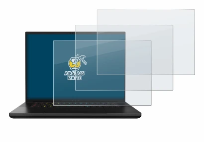 Immagine del dispositivo Razer Blade 16 2024 con un'ampia varietà di protezioni per lo schermo.