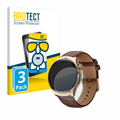 Parte frontale di una confezione del prodotto con il logo del marchio BROTECT. Accanto è raffigurato il dispositivo Xiaomi Mib