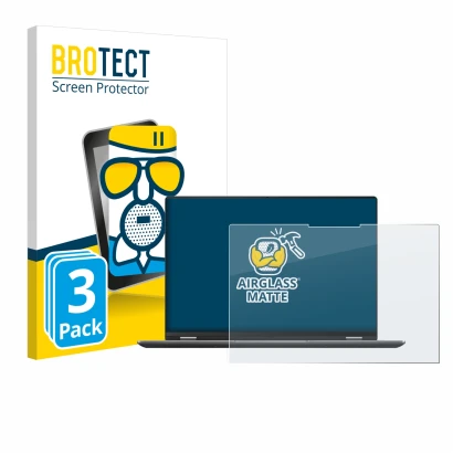 Parte frontale di una confezione del prodotto con il logo del marchio BROTECT. Accanto è raffigurato il dispositivo ASUS Vivob