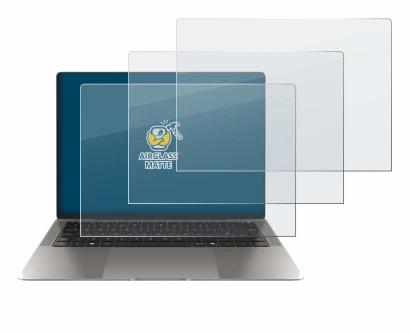 Immagine del dispositivo Honor MagicBook Art 14 con un'ampia varietà di protezioni per lo schermo.